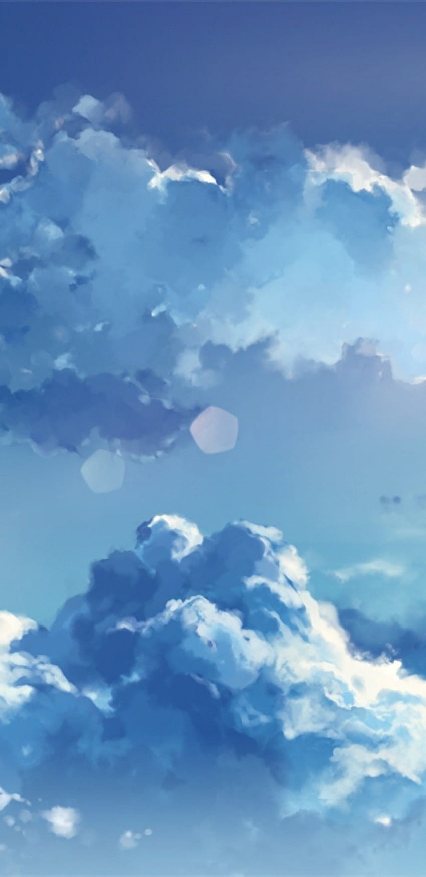 1440x2960 Anime Clouds, Sky for Samsung Galaxy HD phone wallpaper | Pxfuel