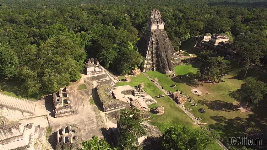 ซากปรักหักพังของชาวมายัน Tikal..! ยิงถล่ม !, อุทยานแห่งชาติติกัล วอลล์เปเปอร์ HD