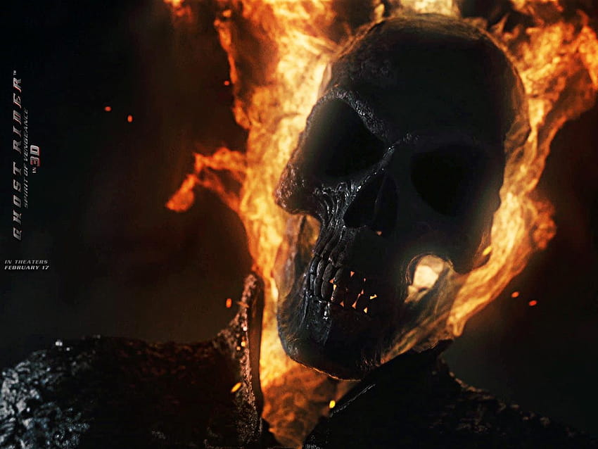 : Motoqueiro Fantasma 2, o melhor filme do raider sendo lançado papel de parede HD
