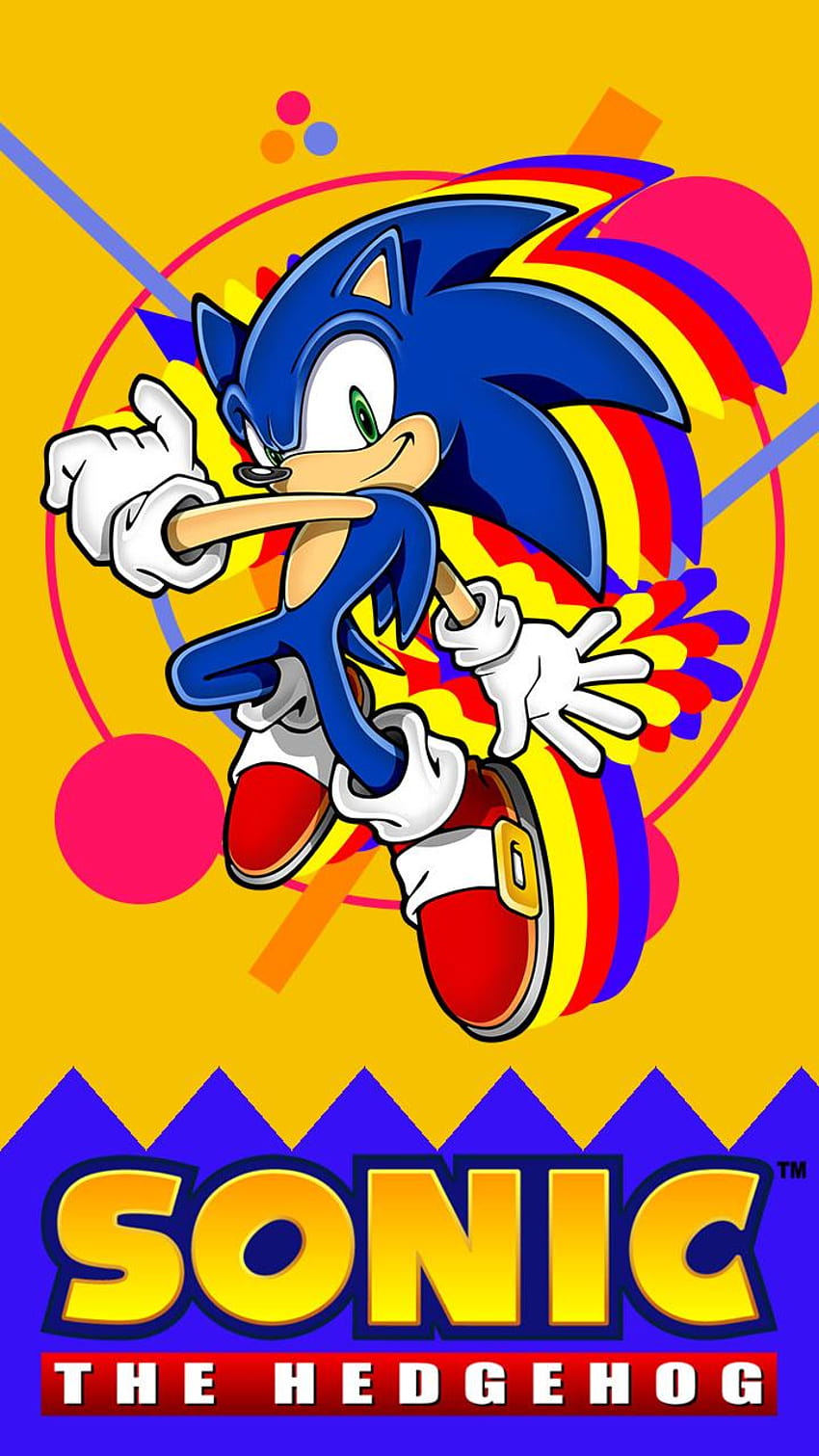 Постер на филма Sonic The Hedgehog, Sonic the hedgehog iphone HD тапет за телефон