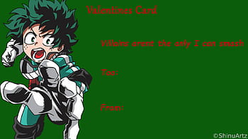 BnHA Valentine's Cards! Bakugou Katsuki | Romantic memes, Meme valentines  cards, Valentines anime