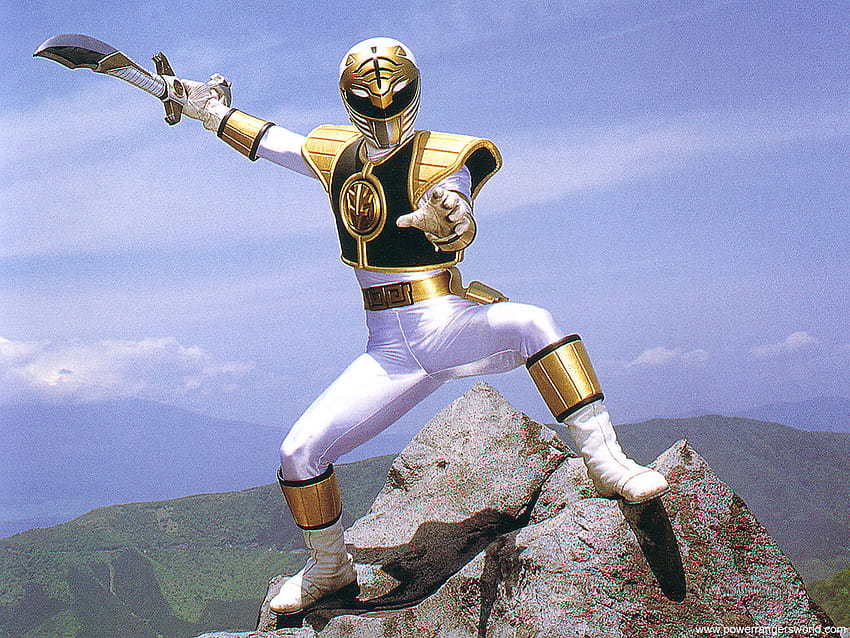 White And Gold: White And Gold Power Ranger, gold ranger HD wallpaper