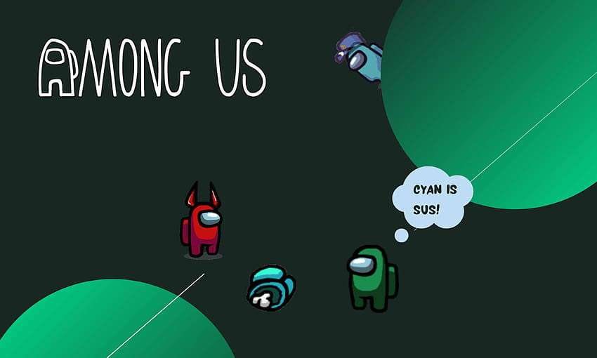 Cyan in Among Us: Meaning, Meme, GIF, How to Get It and Why, among us mini crewmate revenge HD wallpaper
