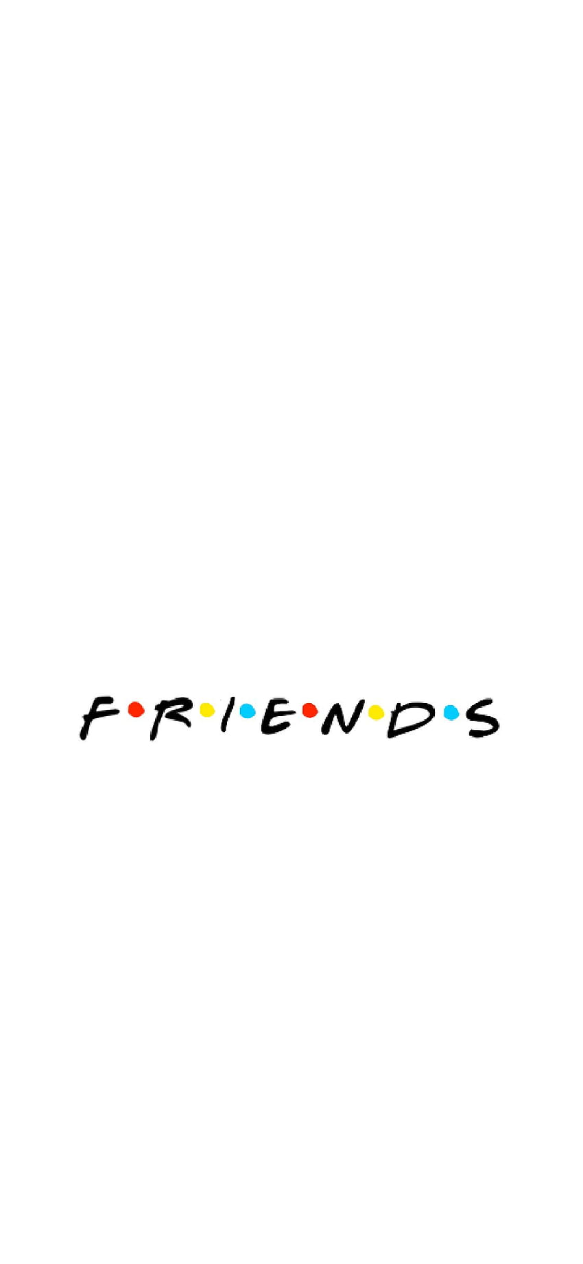 Logo przyjaciół, logo przyjaźni Tapeta na telefon HD