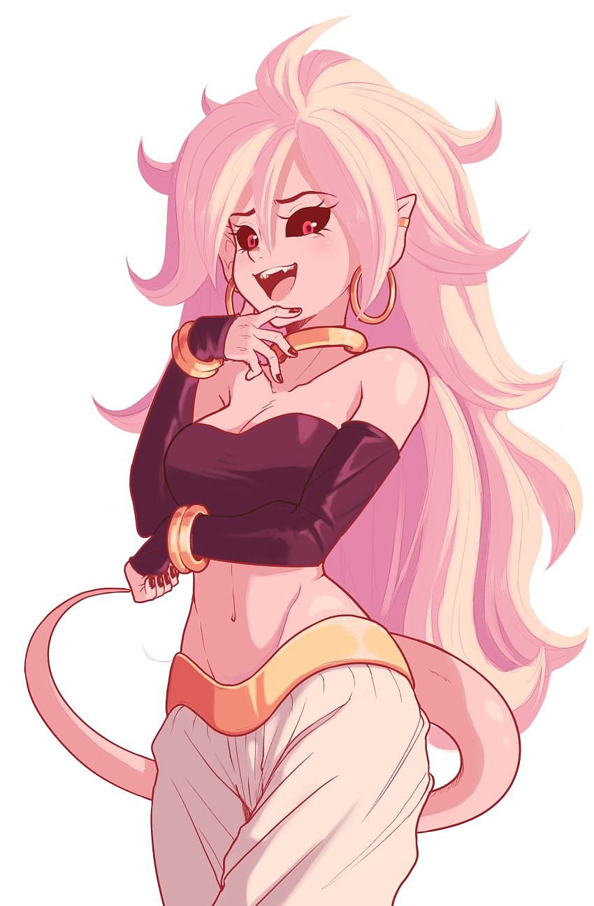 Cute pic of android 21, android 21 art HD phone wallpaper
