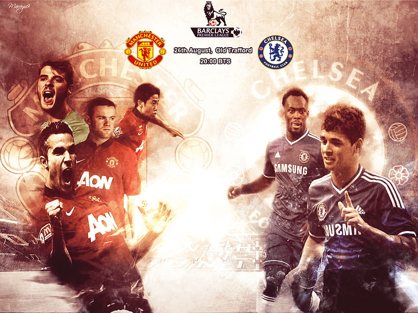 Manchester United vs Chelsea by MaRaYu9 HD wallpaper