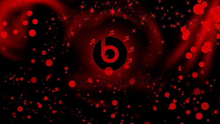 Beats Audio , Best Beats Audio , Wide, beats red HD wallpaper