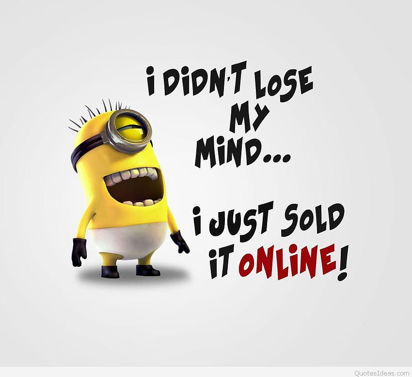 50 quotes and sayings with funny minions cartoons, minion quotes HD wallpaper