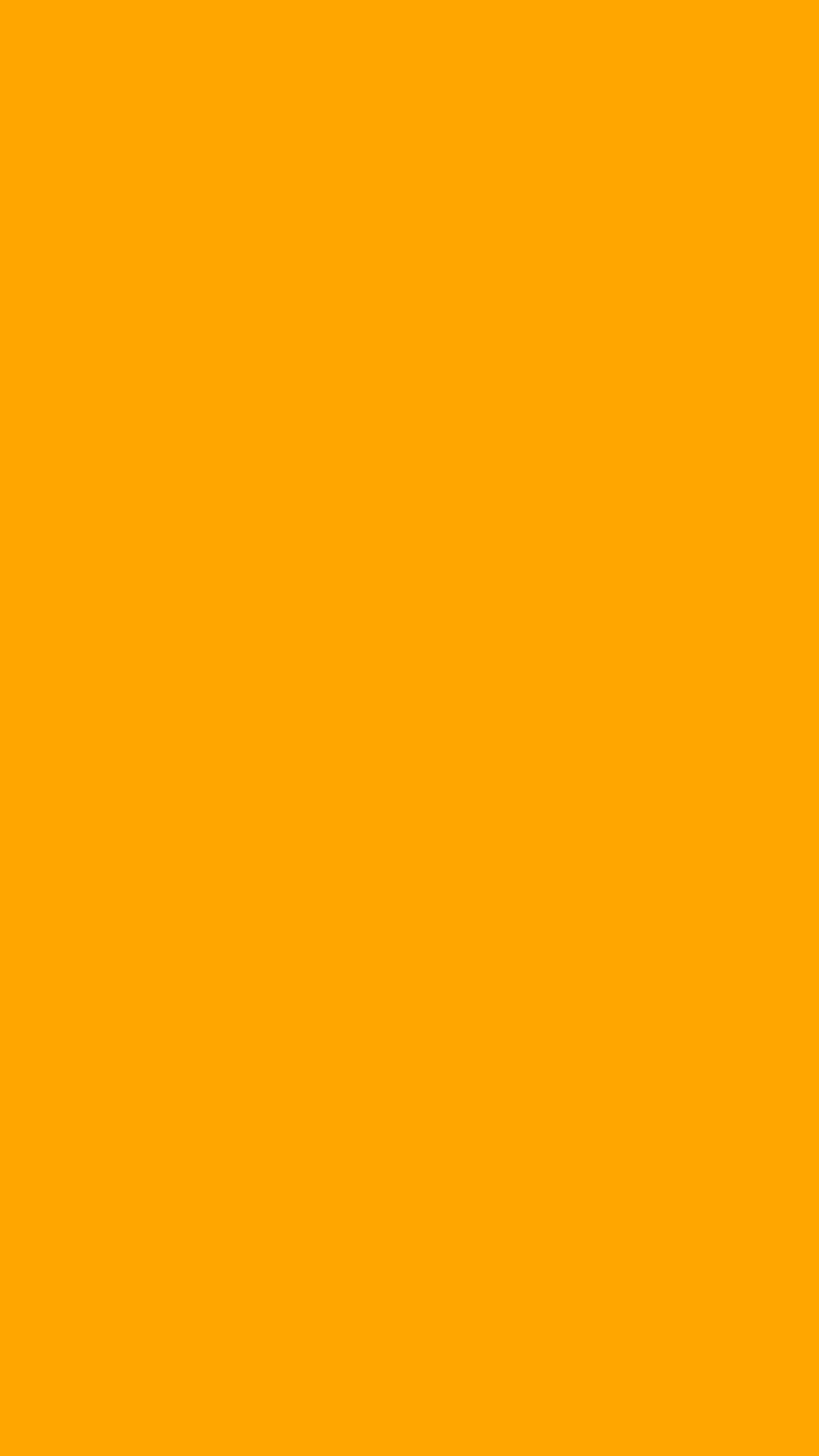 Latar Belakang Warna Solid Kuning Krom untuk Ponsel, kuning polos wallpaper ponsel HD
