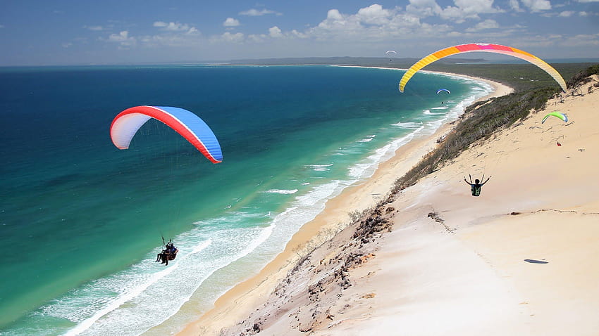 Sports Paragliding ~ Sports for 16:9 High HD wallpaper
