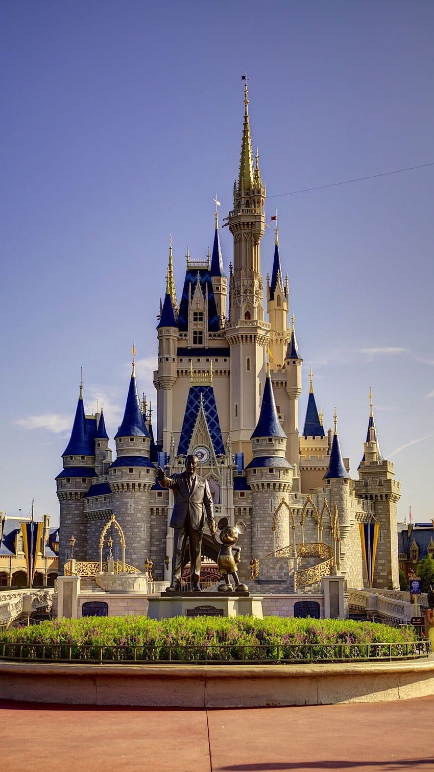Disney World Castle HD phone wallpaper