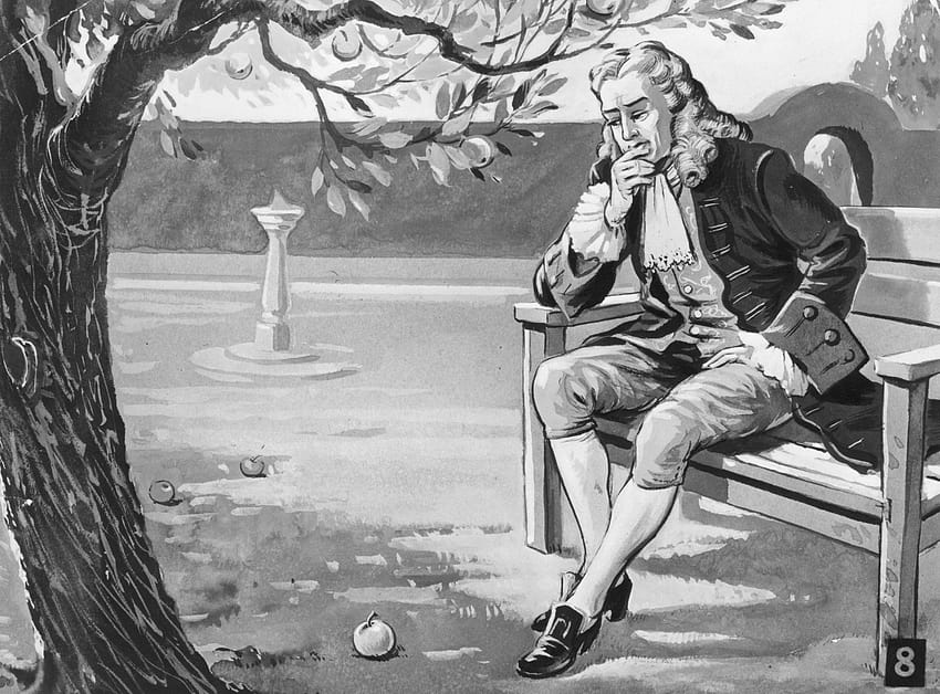 Happy Birtay, Isaac Newton: Narodziny fizyka, który odkrył grawitację, obchodzone w Boże Narodzenie, sir isaac newton Tapeta HD
