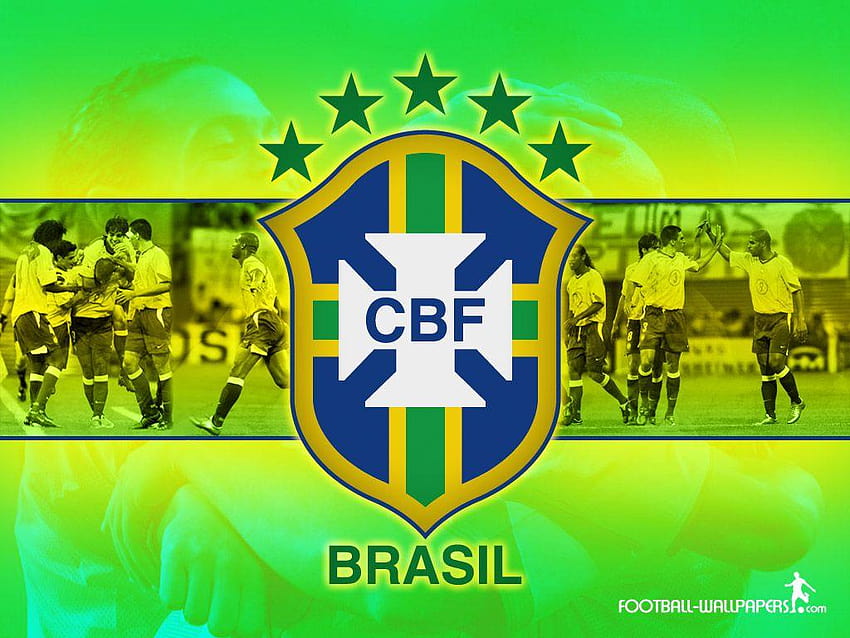 ฟุตบอล : ทีมชาติบราซิล ธงฟุตบอลบราซิล วอลล์เปเปอร์ HD