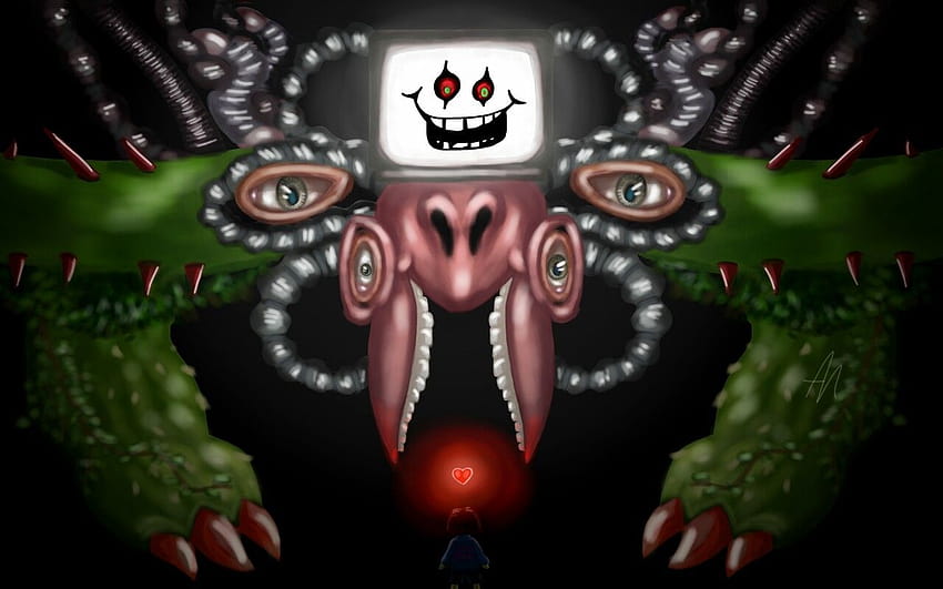 Omega Flowey posted by Zoey Thompson HD wallpaper