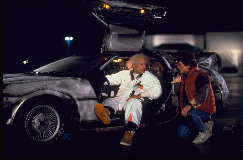 back to the future film series HD wallpaper