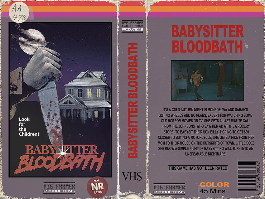 Babysitter Bloodbath by Puppet Combo HD wallpaper