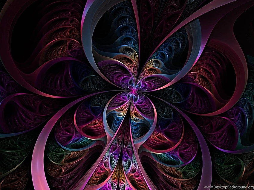 Mariposa psicodélica abstracta 1152x864 fondo de pantalla