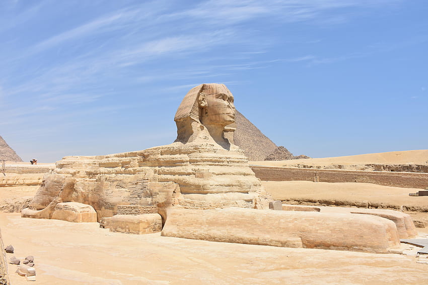Group of Great Sphinx HD wallpaper