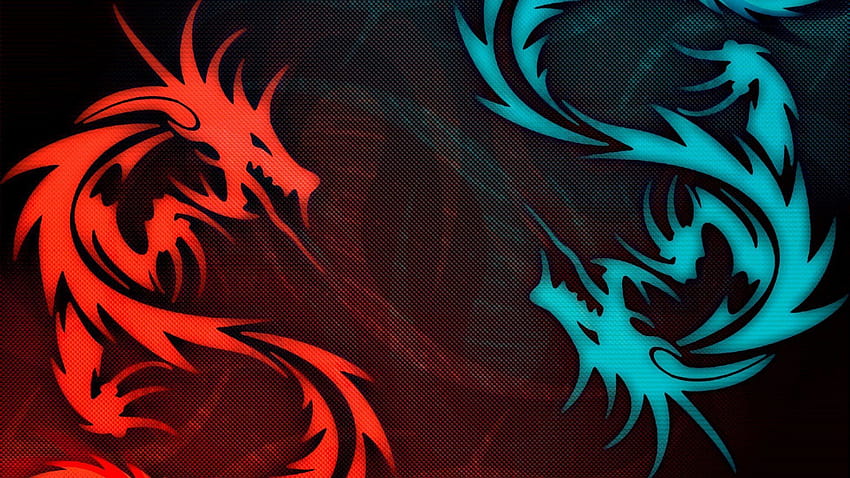 Dragones de agua y fuego, dragón rojo fondo de pantalla | Pxfuel