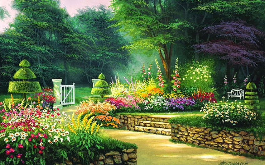 Topiary Garden HD wallpaper | Pxfuel