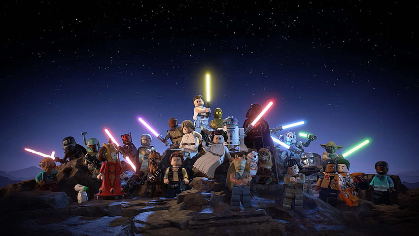 LEGO Star Wars: Сагата Скайуокър ще бъде включена в IGN Fan Fest 2022, lego star wars 2022 HD тапет