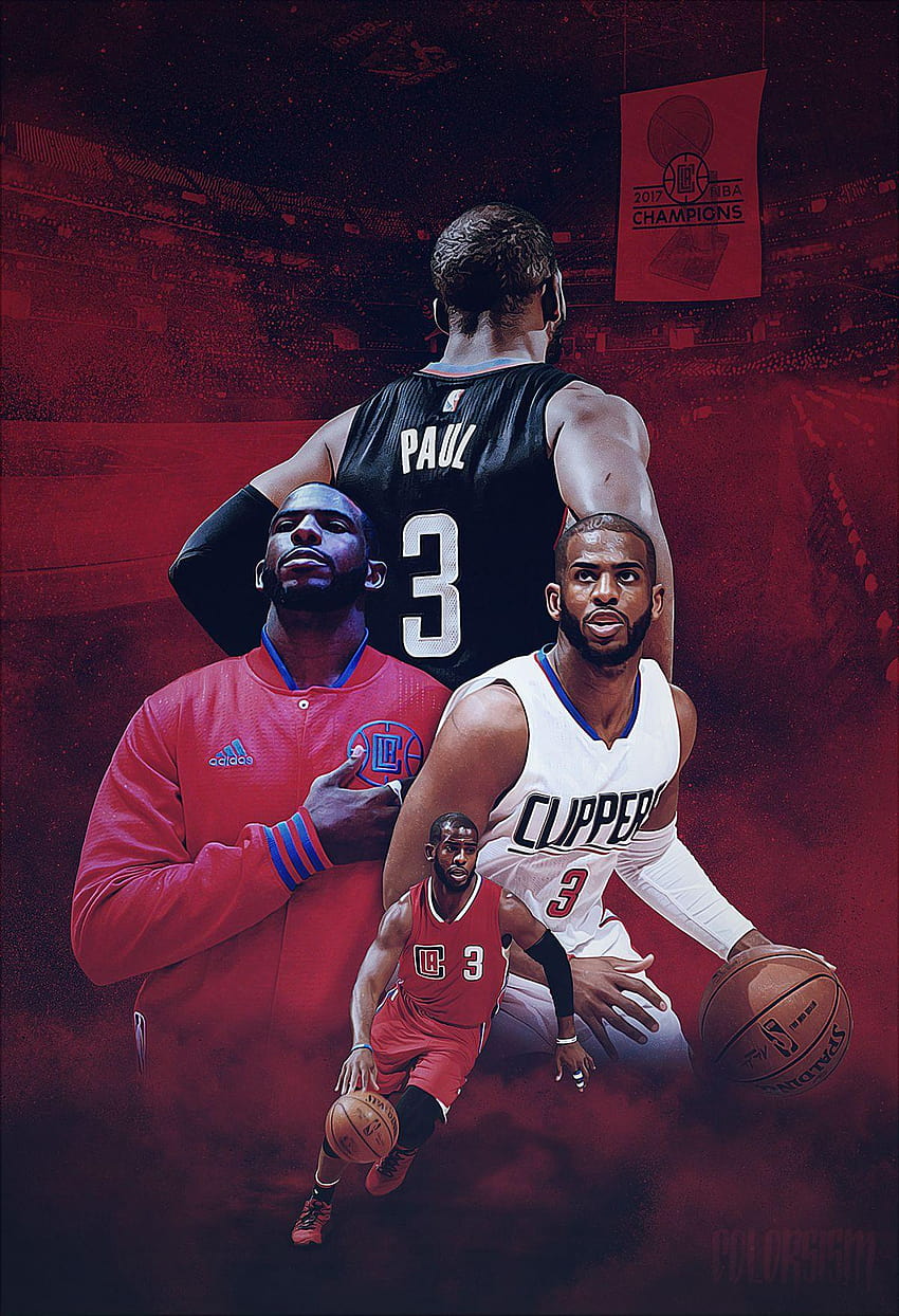 Los Angeles Clippers Campioni NBA 2017 su Behance, nba tre Sfondo del telefono HD