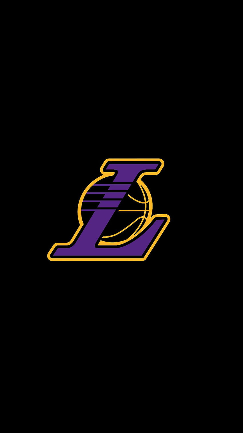 Lakers Logo HD phone wallpaper