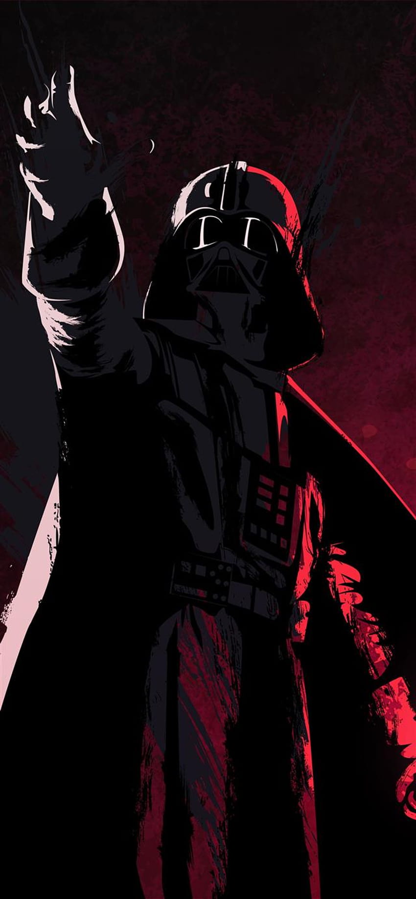 Darth Vader iPhone 12, Star Wars Clone Wars iPhone HD-Handy-Hintergrundbild