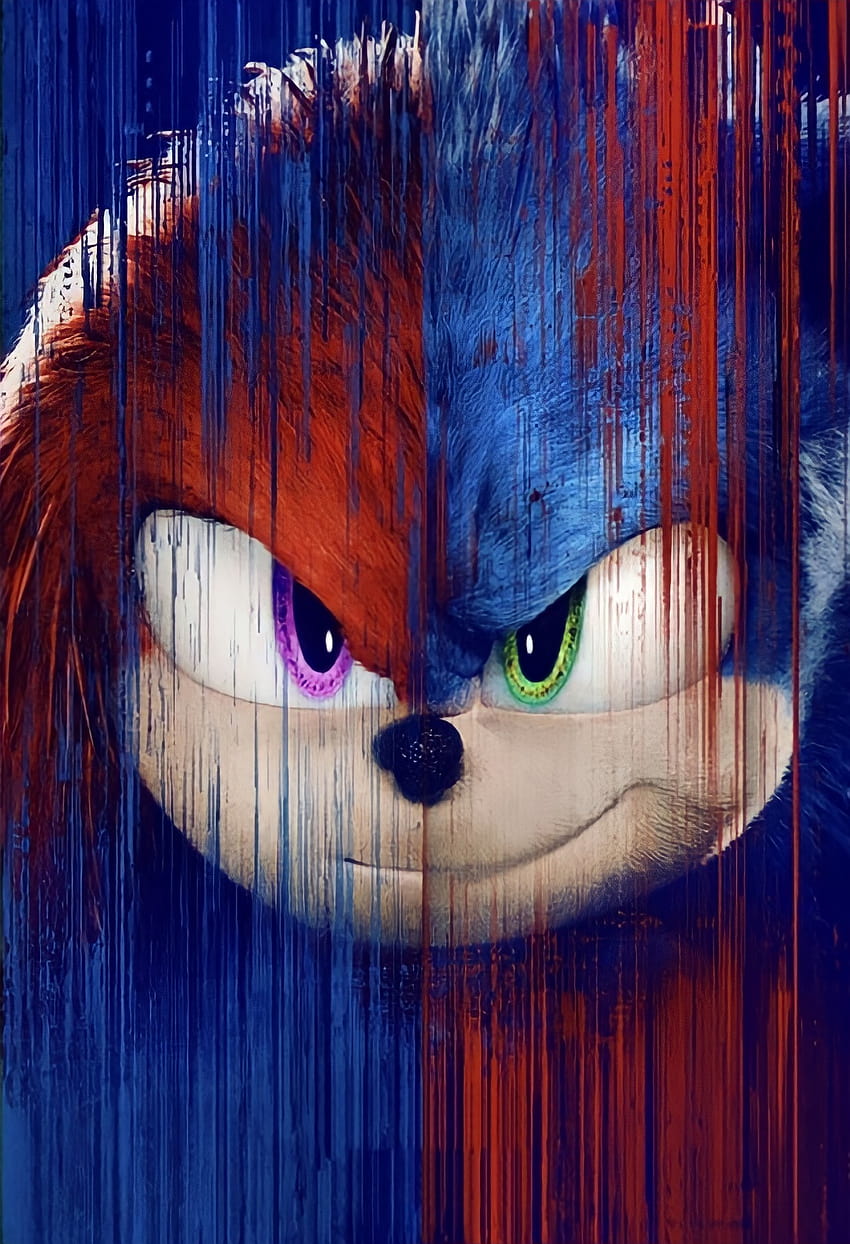 Sonic 2, Sonic vs Knuckles Tapeta na telefon HD