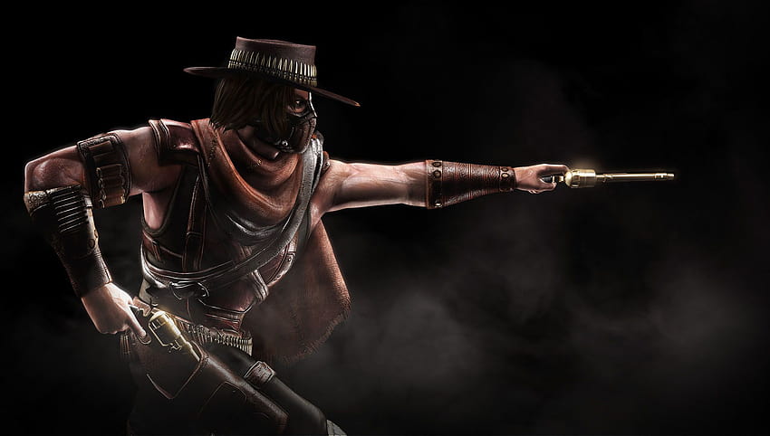 Erron Black aus der Mortal Kombat-Serie, Titans Mortal Kombat HD-Hintergrundbild