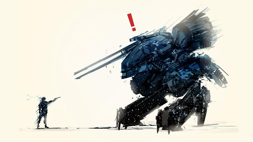  Metal Gear Solid Arte, arte de metal fondo de pantalla