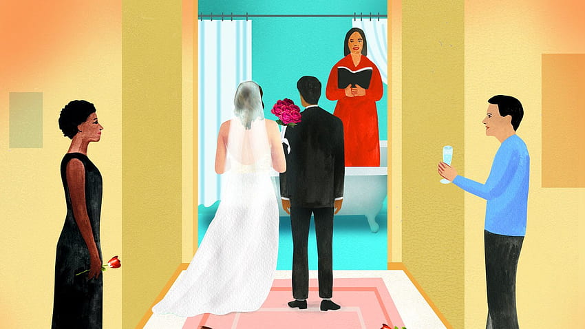 집에서 결혼식을 계획 중이신가요? 고려해야 할 몇 가지 사항, 남자 친구와 여자 친구의 결혼식은 다음과 같습니다. HD 월페이퍼