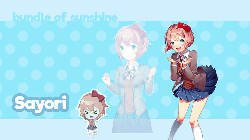 Videogioco Doki Doki Club di letteratura! Sayori, club di letteratura doki doki plus Sfondo HD