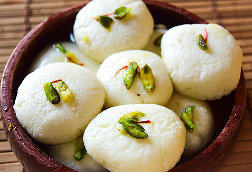 8 bonbons bengali que vous devriez essayer pour goûter la vraie saveur du bengale, sweet rasgulla Fond d'écran HD