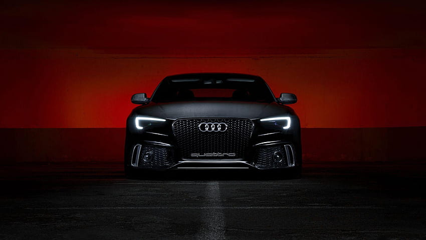 Audi Quattro LED Lights HD wallpaper