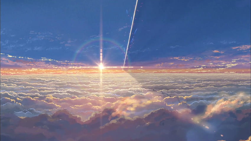 Your Name Backgrounds posted by Samantha Peltier, pc aesthetic anime your name HD wallpaper