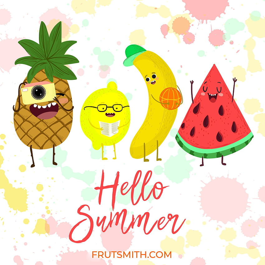Hello Summer Now that is truly here, We list out a few that you should have in your bag to instantly…, hello summer fruit HD phone wallpaper
