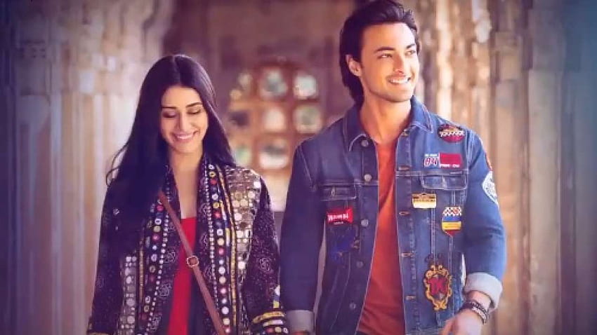 Warina Hussain and Aayush Sharma Loveyatri movie HD wallpaper