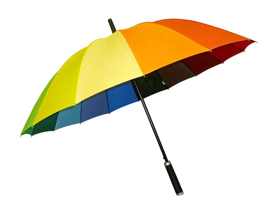 Dwa pod parasolem, v.7.3 png, X:237669608, tęczowy parasol plażowy Tapeta HD