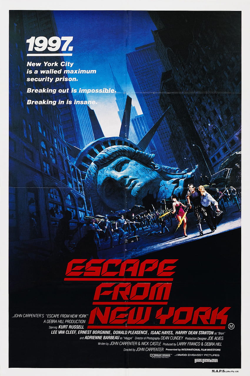Escape From New York posted by Sarah Walker HD phone wallpaper