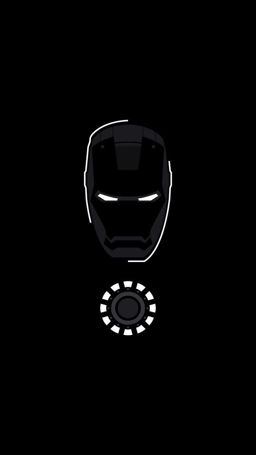 โทรศัพท์ Black Iron Man, หุ่นยนต์ Iron Man สีดำ วอลล์เปเปอร์โทรศัพท์ HD