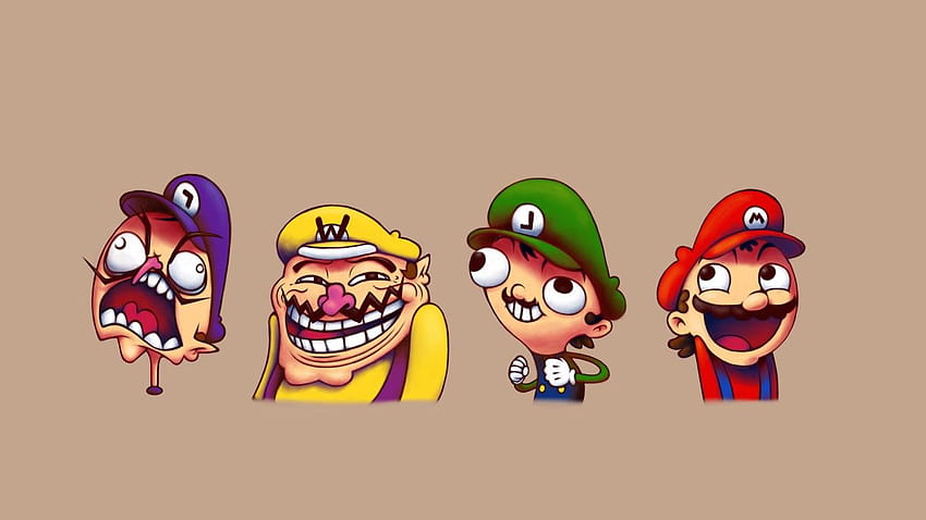 HD wallpaper: Super Mario, funny, games | Wallpaper Flare