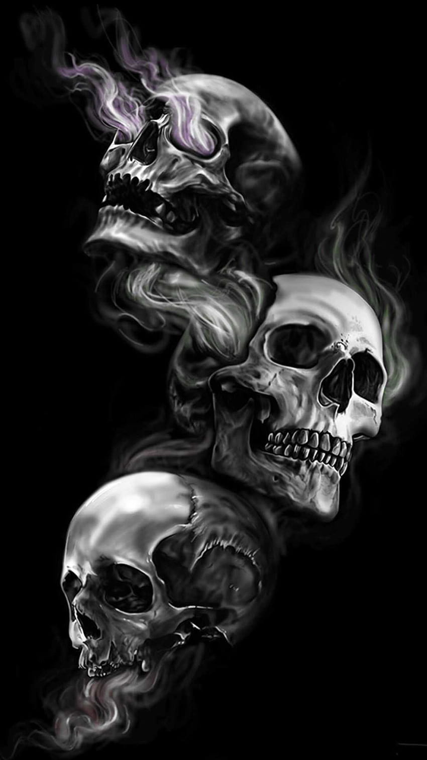 black skeleton HD phone wallpaper