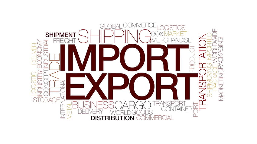 Negocio de importación y exportación fondo de pantalla