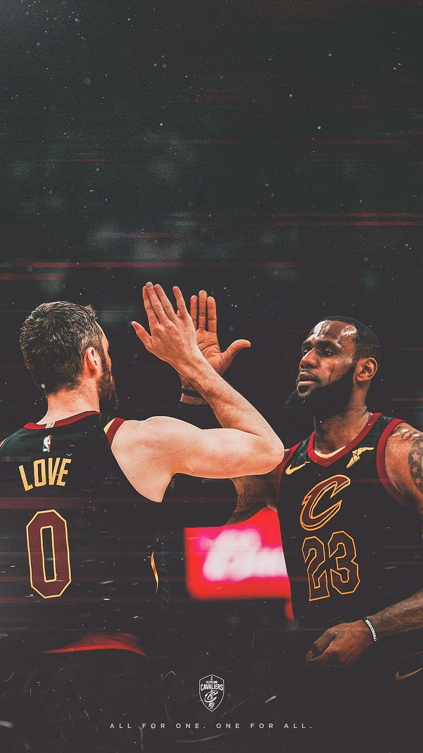 Lebron James and Kevin Love HD phone wallpaper | Pxfuel