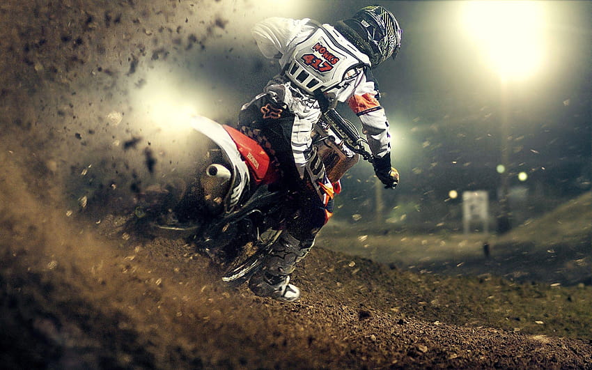 ns De Motocross, motocross style HD wallpaper
