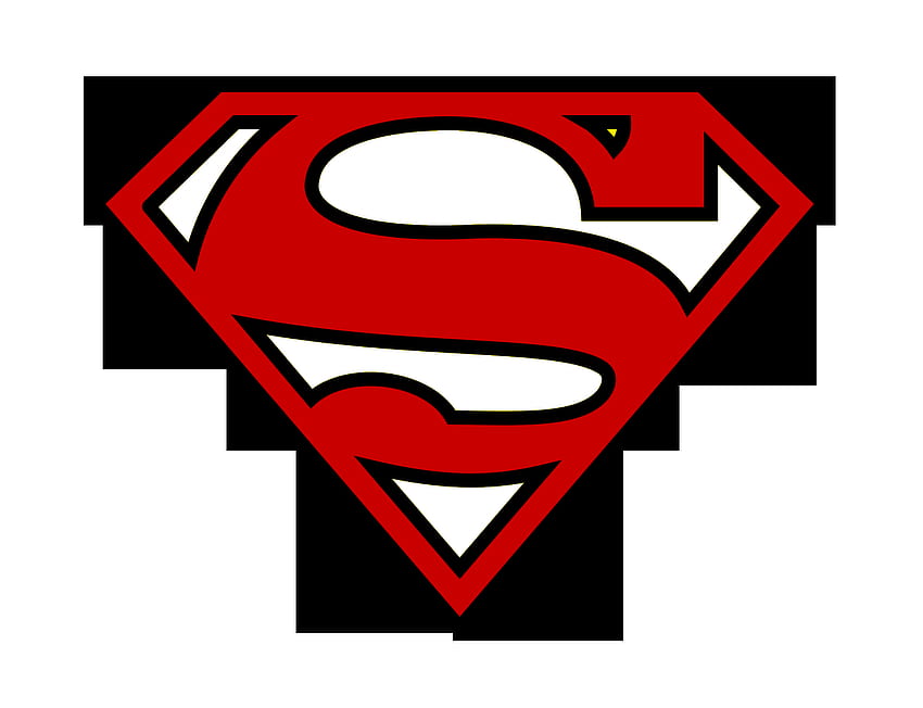 Superman Logo Gold Foil Sticker – RockMerch
