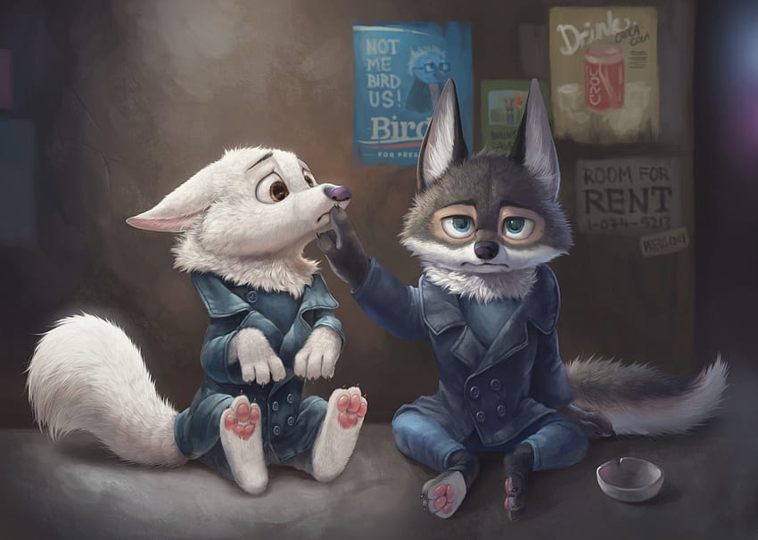 Animal Fox Furry Anthropomorphic Zootopia HD wallpaper | Pxfuel