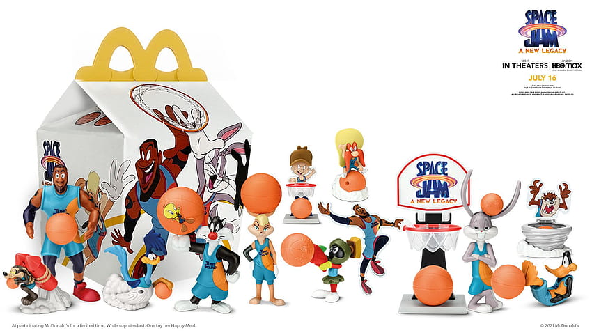 McDonald's presenta el Happy Meal 'Space Jam' con 12 juguetes diferentes de Looney Tunes fondo de pantalla