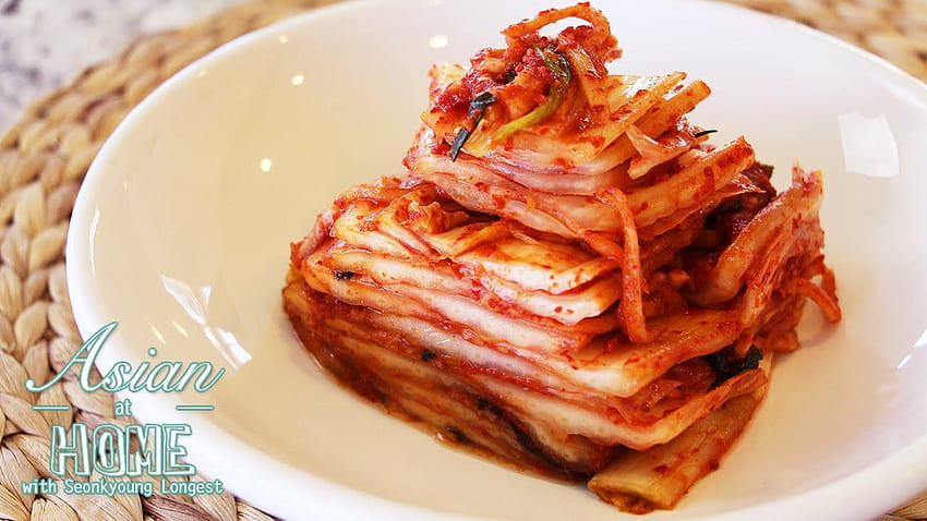 Korean Napa Cabbage Kimchi HD wallpaper